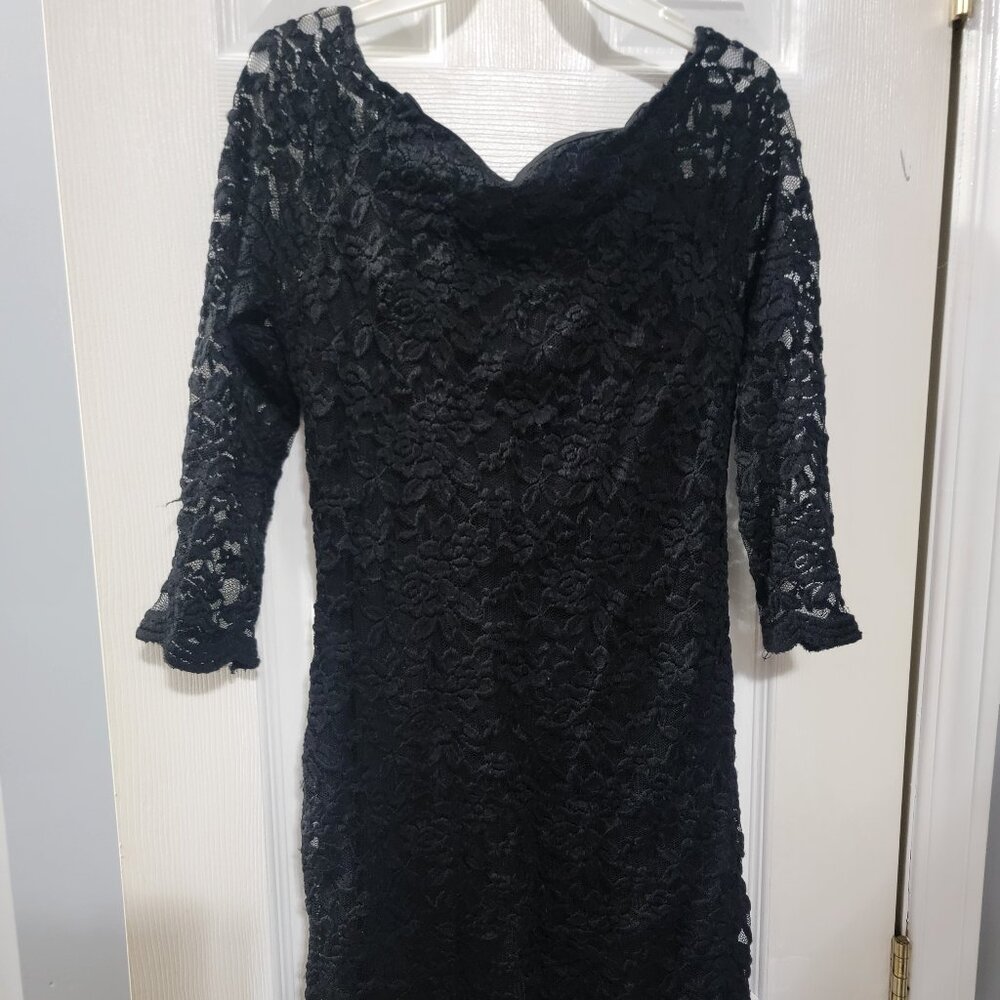 Black smart set dress